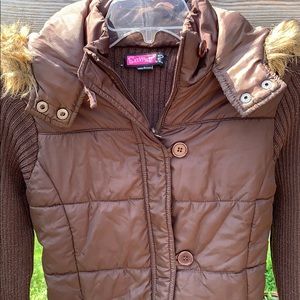 Say What? Brown Jacket